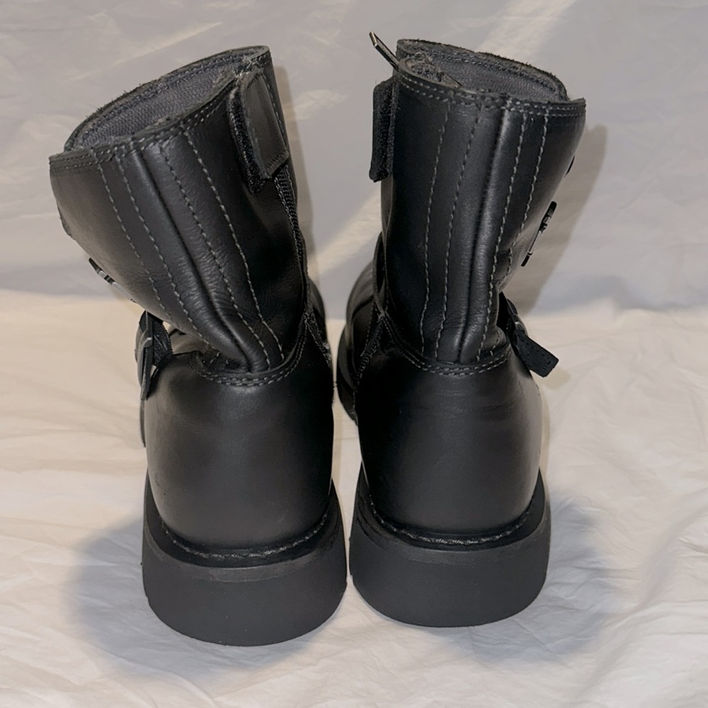 Harley Davidson Moto Riding Inner Zip Boot Size 13 M - Picture 6 of 16